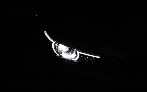 改裝案例-名爵6車燈改裝升級LED雙光透鏡
