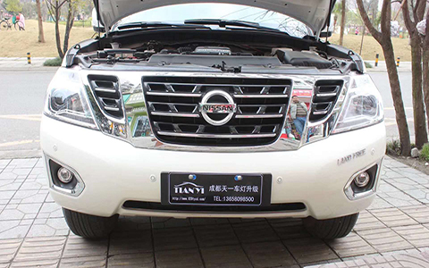 成都天一車(chē)燈途樂(lè)改LED雙光透鏡實(shí)拍