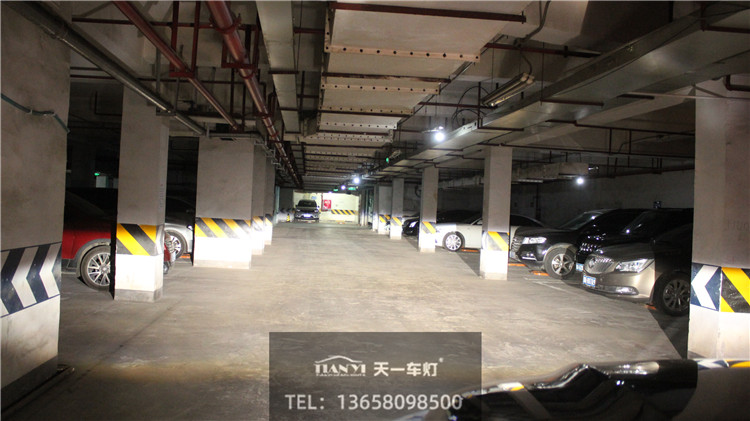 漢蘭達(dá)車燈改裝后遠(yuǎn)近光效果展示